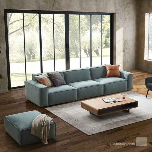 Jonathan Extended Sofa With Ottoman