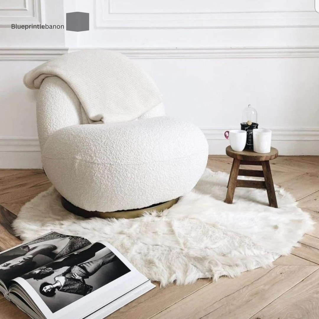 Rebeca Boucle Sofa Chair