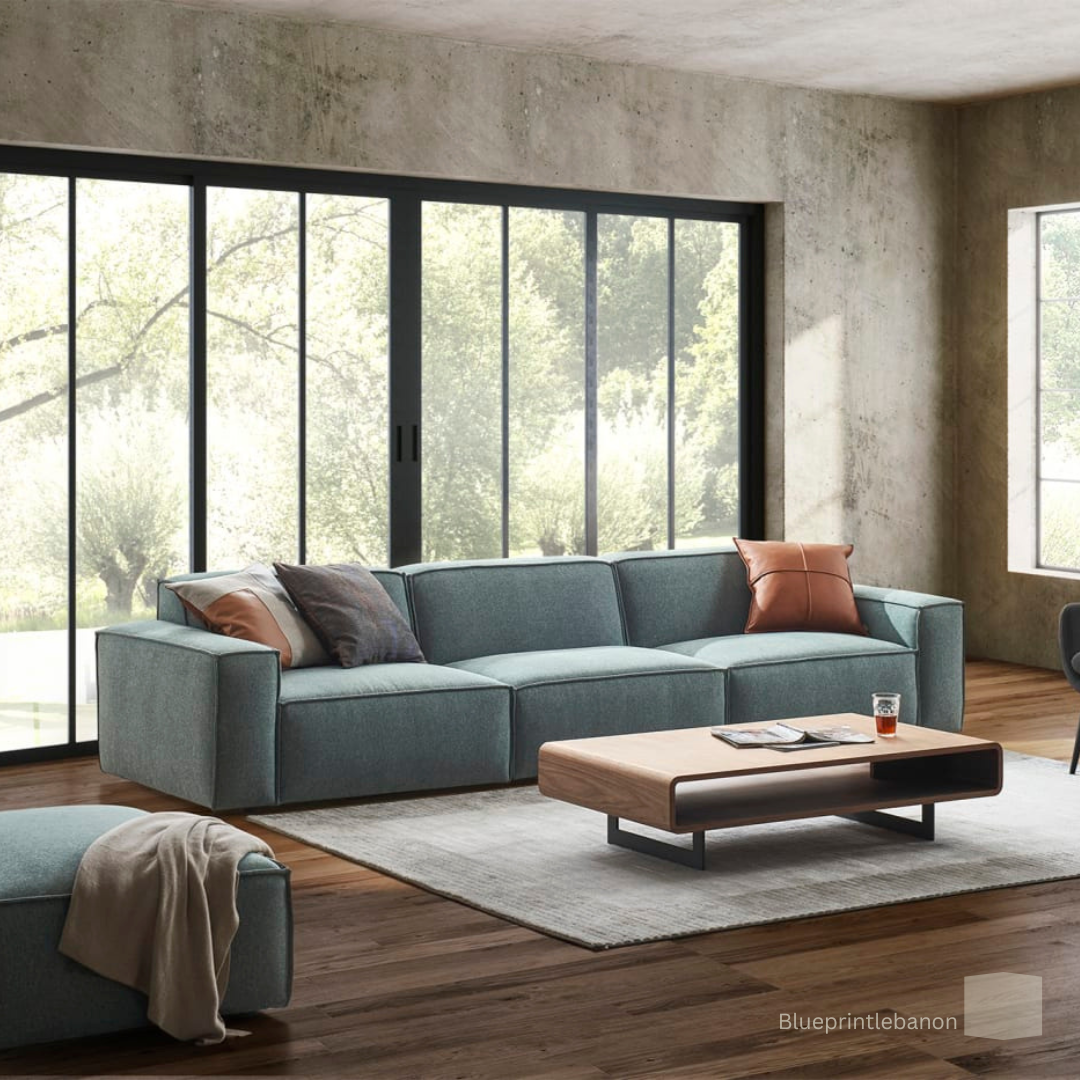 Jonathan Extended Sofa With Ottoman