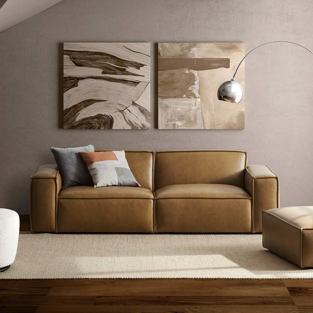 Jonathan Leather Sofa