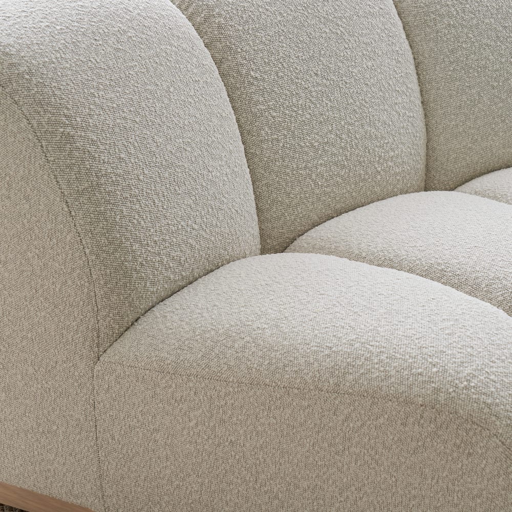 Marlow Performance Bouclé Curve Sofa
